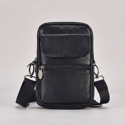 Verstelbare Crossbody Schoudertas - LeatherLuxe