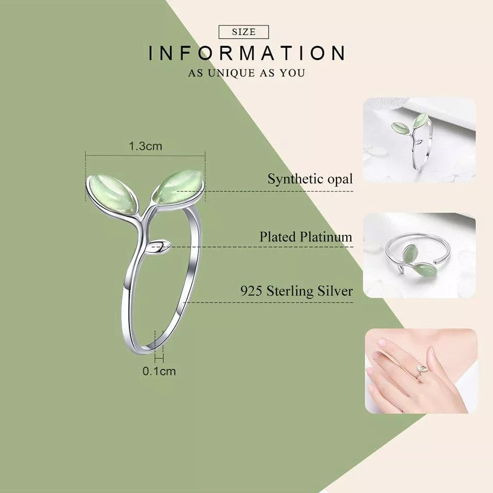 Verstellbarer Ring - LeafRing 