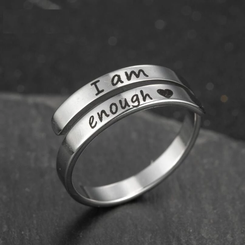 Verstellbarer Silberring - EmpowermentRing 
