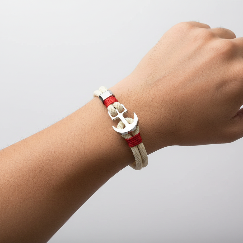 Verstellbares Armband - AnchorBlue 