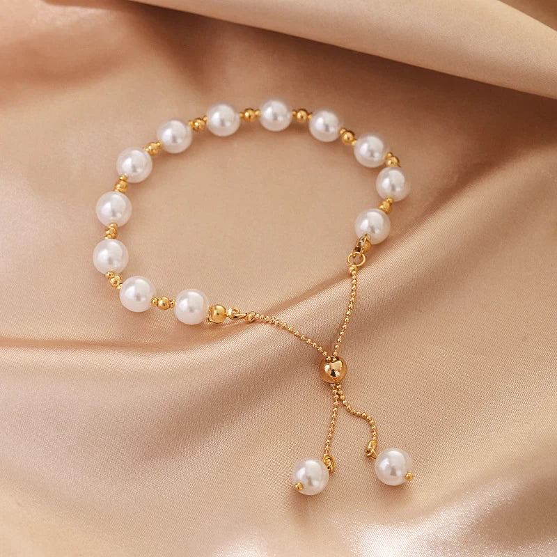 Verstellbares Perlenarmband - PearlMagic 