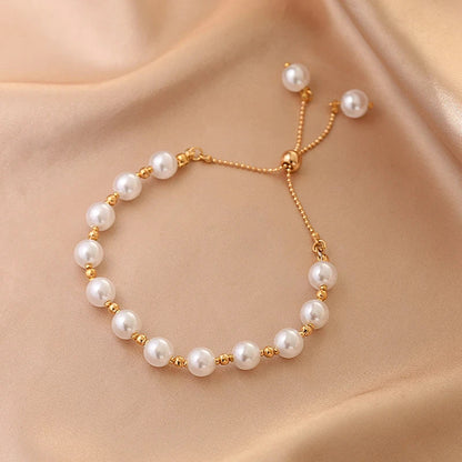 Verstellbares Perlenarmband - PearlMagic 