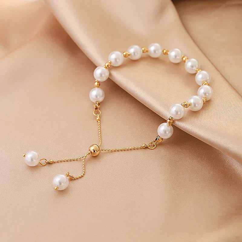 Verstellbares Perlenarmband - PearlMagic 