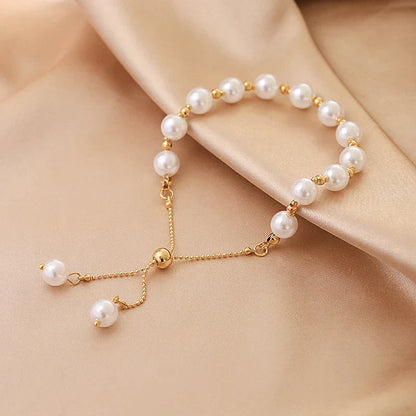 Verstellbares Perlenarmband - PearlMagic 
