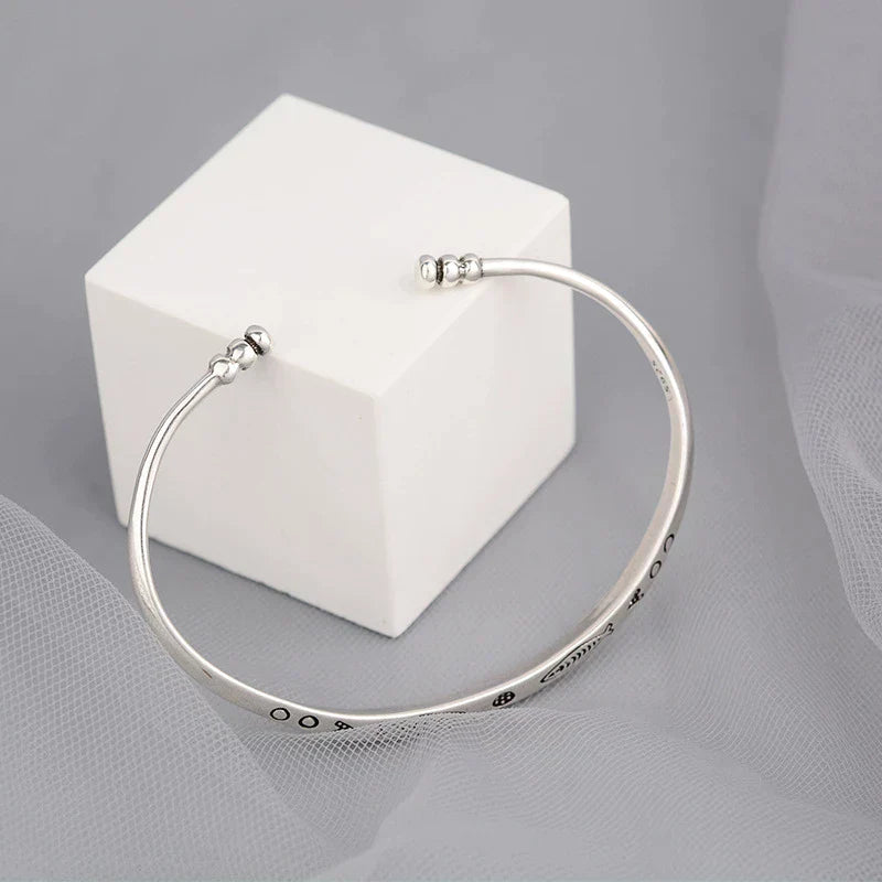Verstellbares Silberarmband - LuckBangle 