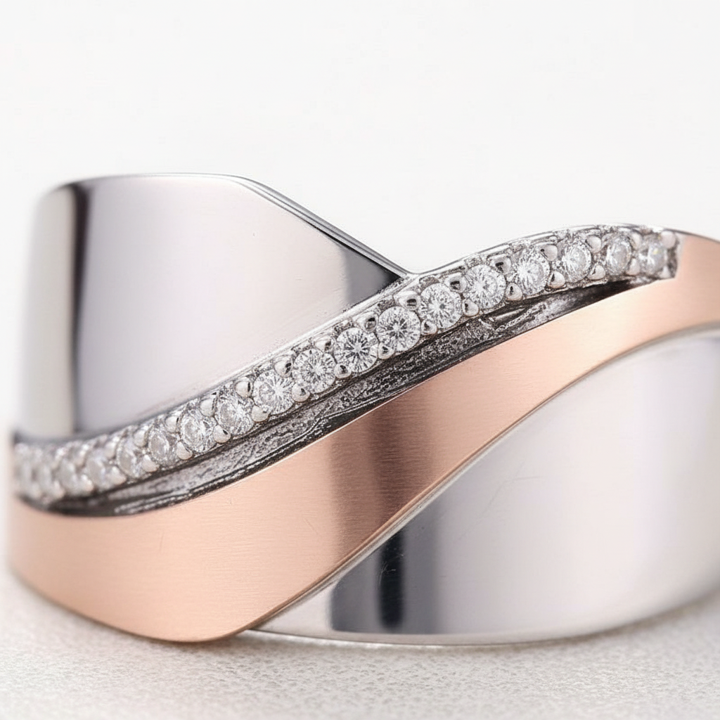 Vintage-Inspirierter Ring - RosetoneRing 