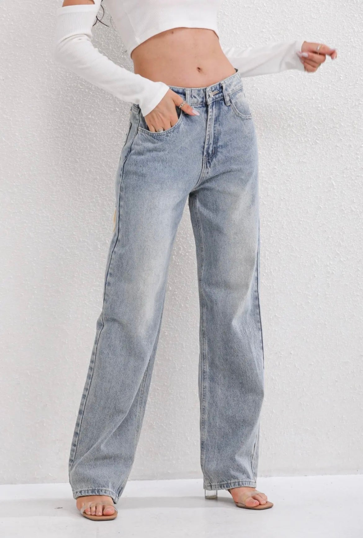 Vintage Ripped Damenjeans - Nelly