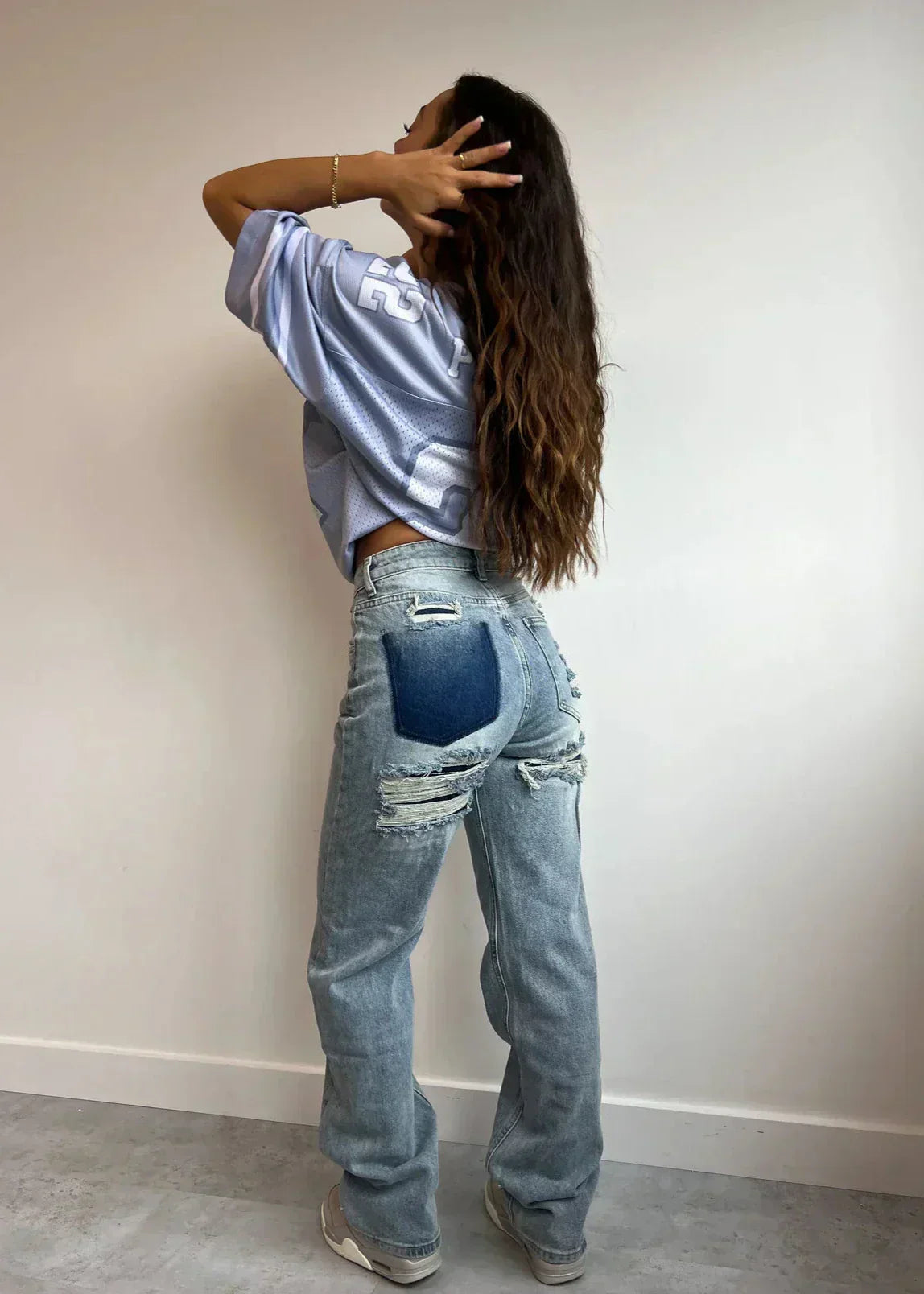 Vintage Ripped Damenjeans - Nelly