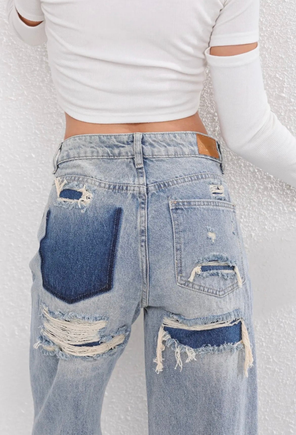 Vintage Ripped Damenjeans - Nelly