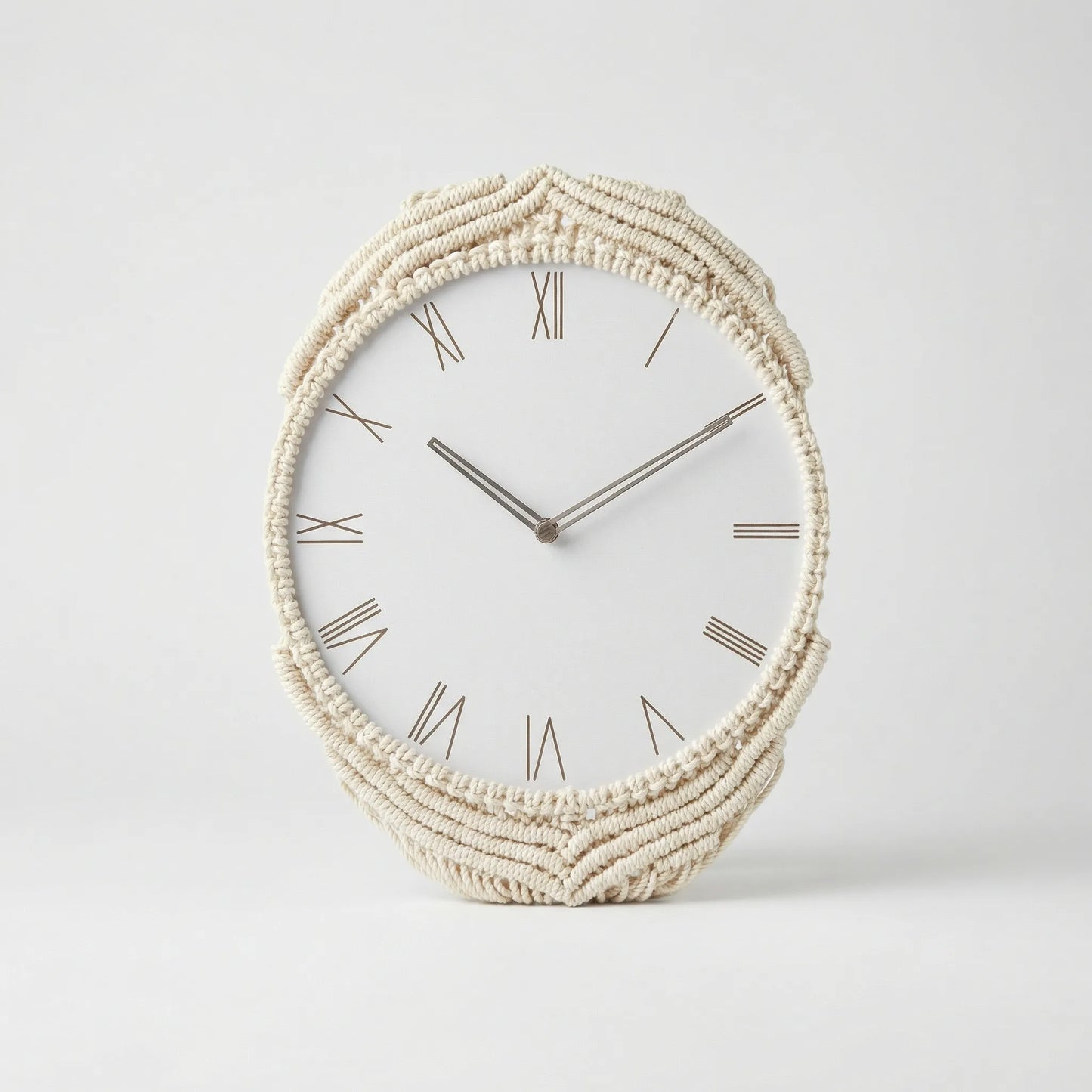 Wanduhr Mit Knüpfdetails - BohemaClock