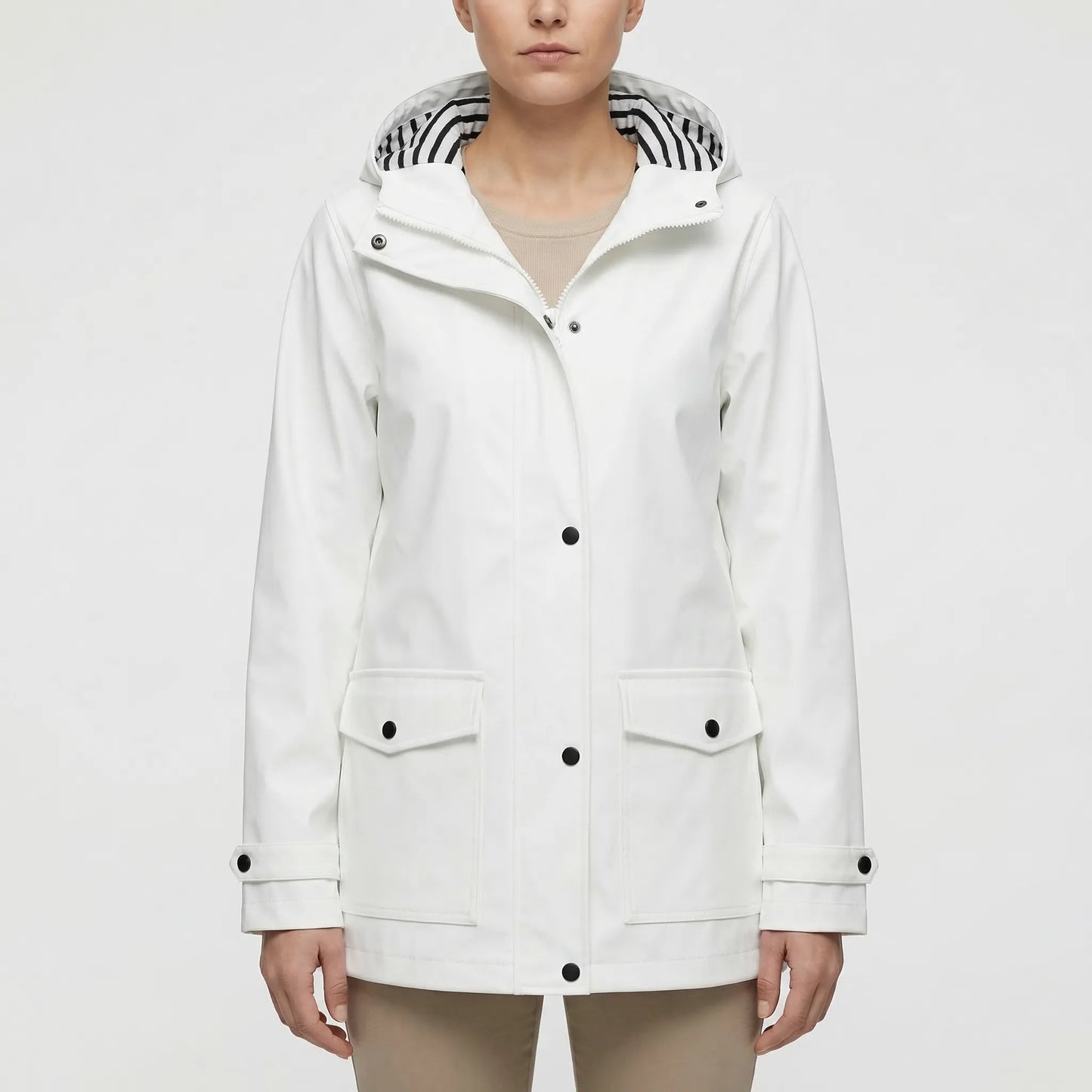 Wasserabweisende Outdoor-Jacke Mit Kapuze -  Raelwick