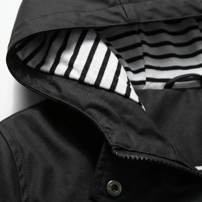 Wasserabweisende Outdoor-Jacke Mit Kapuze -  Raelwick