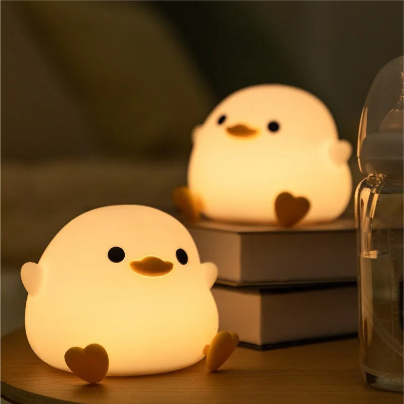 Weiche Silikon Nachtlampe - Quackette