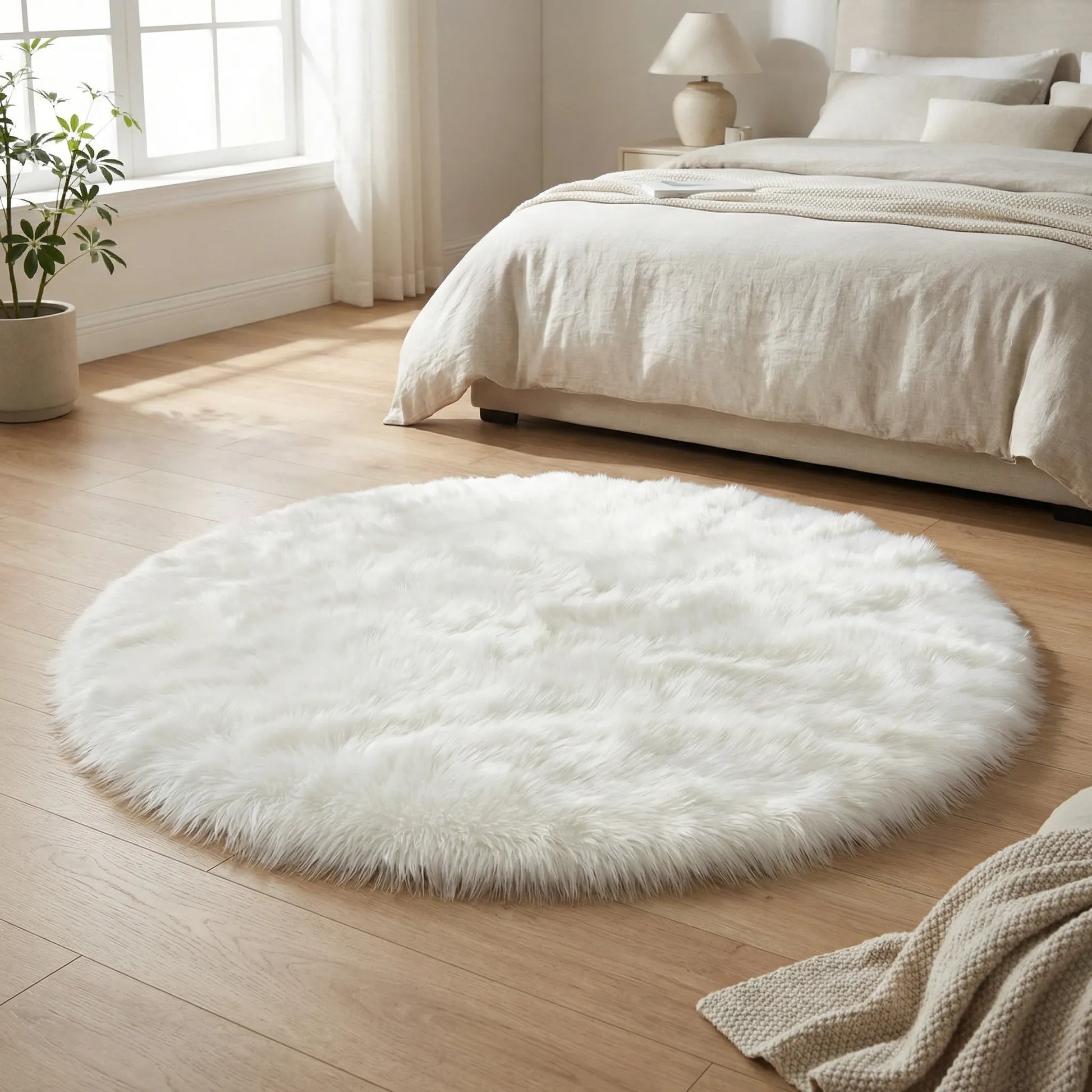 Weicher Hochflor-Teppich Mit Rutschfester Unterseite - Veluxo