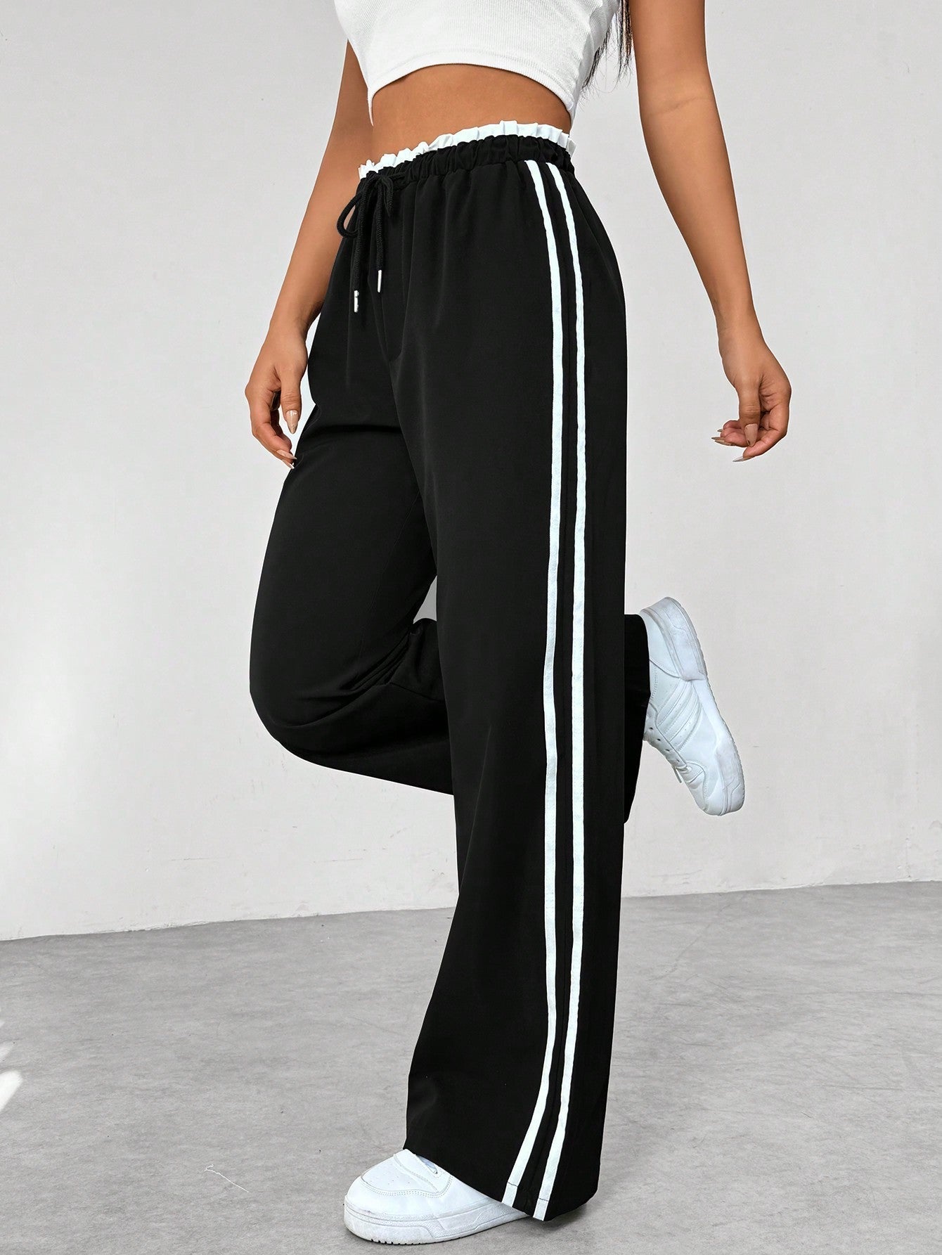 Weite Bein Sporthose - Cara
