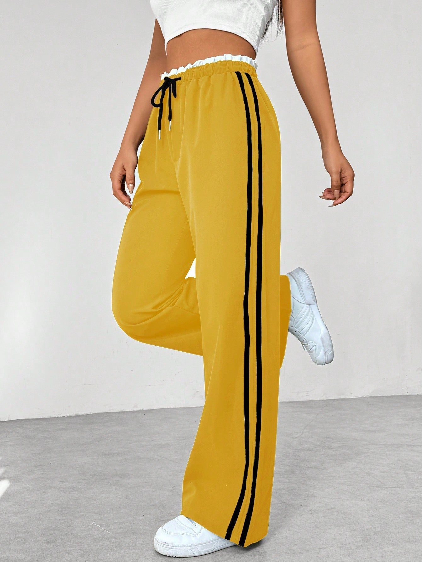 Weite Bein Sporthose - Cara