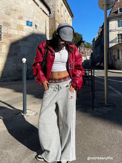 Weite Bequeme Jogginghose - Janine