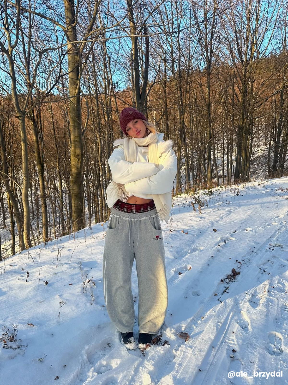 Weite Bequeme Jogginghose - Janine