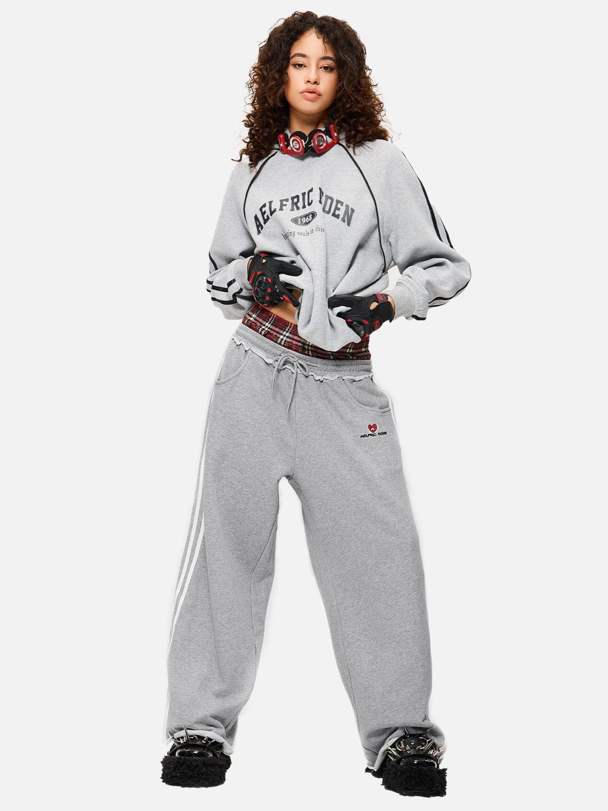 Weite Bequeme Jogginghose - Janine
