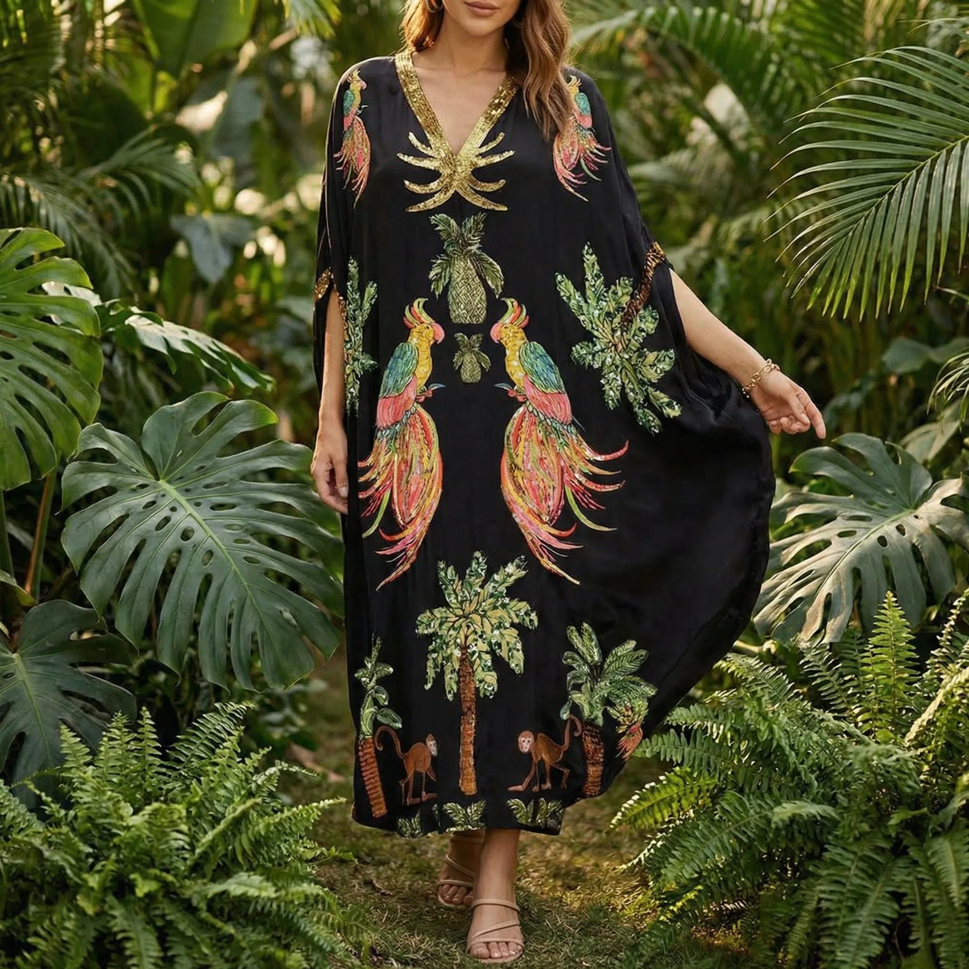 Weites Knöchel-Kaftan - Luana