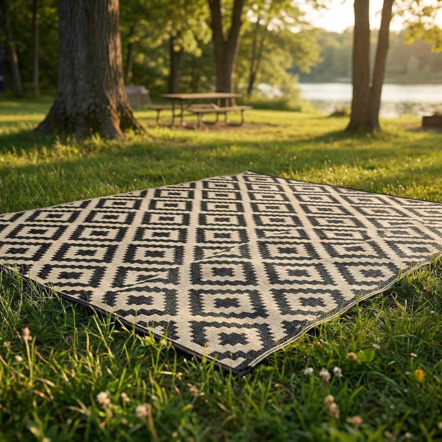 Wendbarer Outdoor-Teppich - BohoLaya