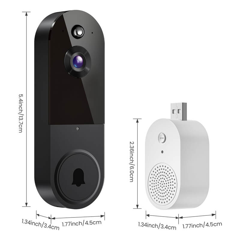 Wetterfeste IP65 Türkamera - SafeVisionar