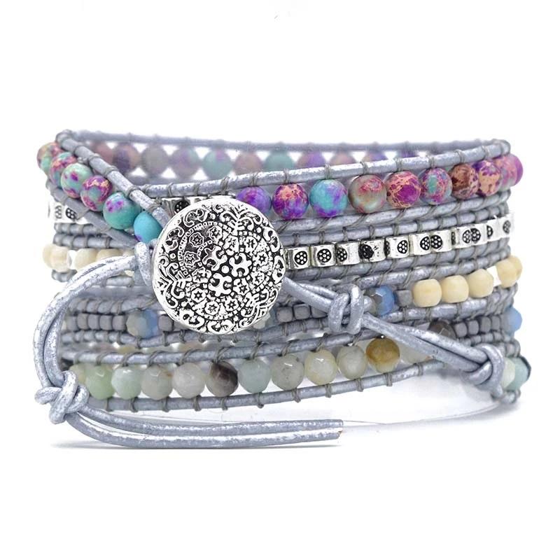 Wickelarmband Aus Steinen - SelinaPower 