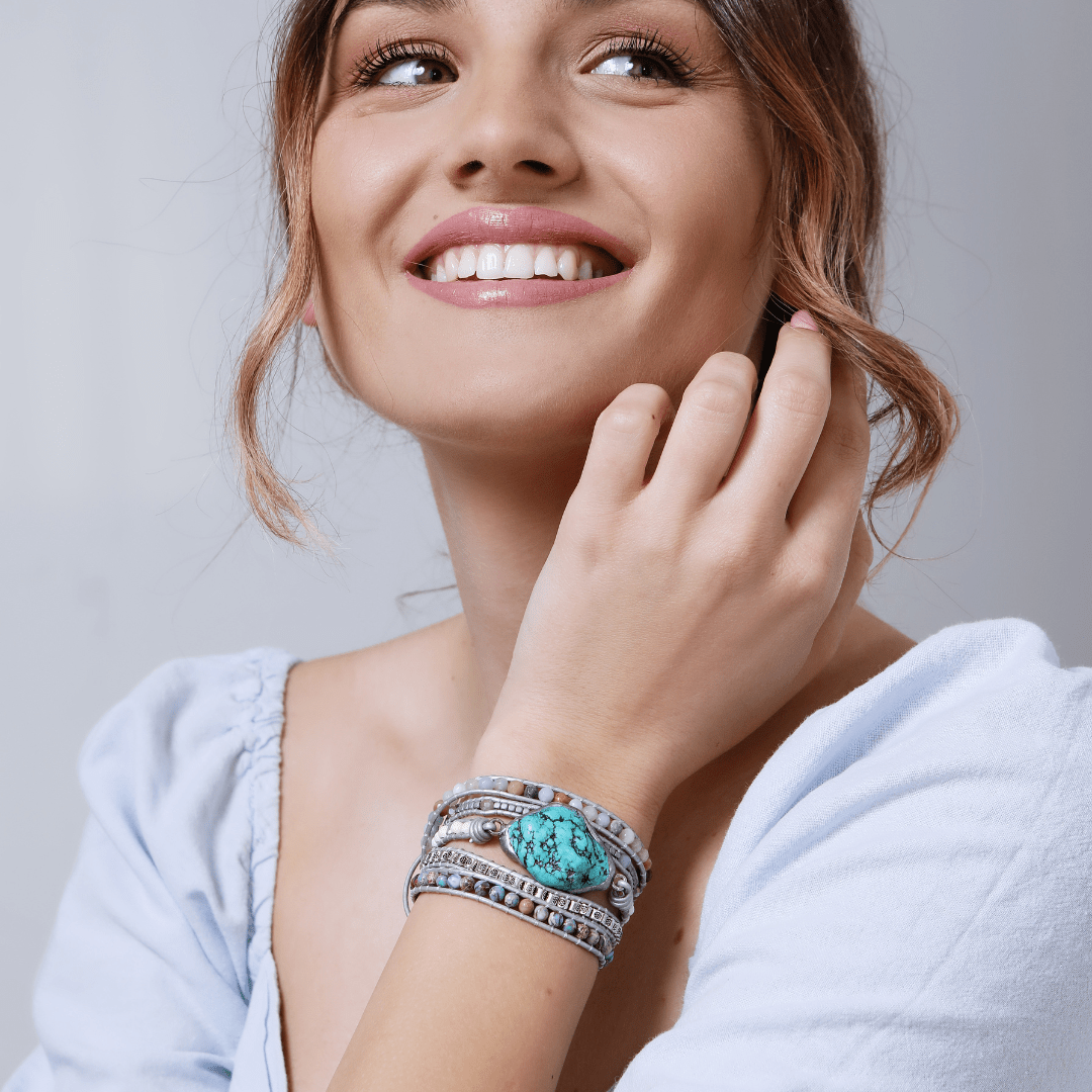 Wickelarmband Aus Steinen - SelinaPower 