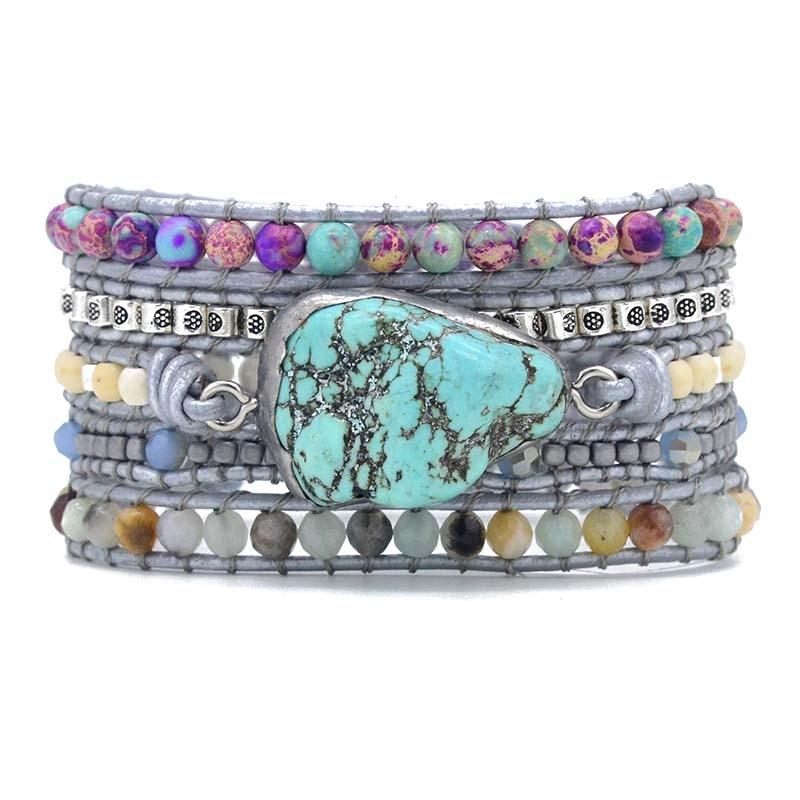 Wickelarmband Aus Steinen - SelinaPower 