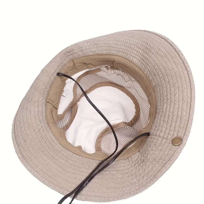 Wide-Brim Sun Hat For Outdoor Activities - Noah