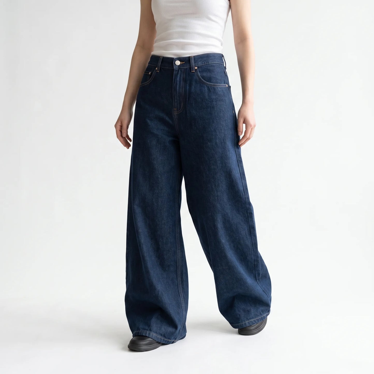 Wide Leg Jeans -  Iris