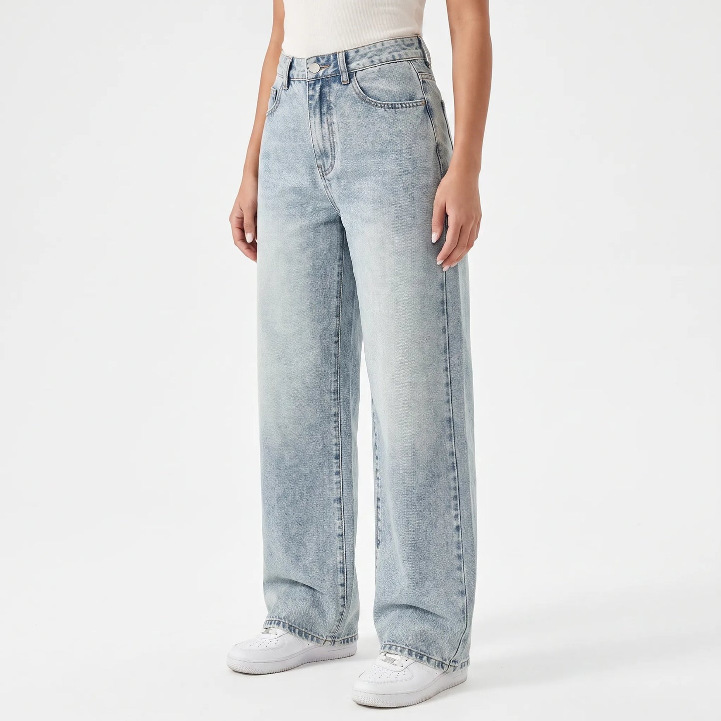 Wide Leg Jeans -  May