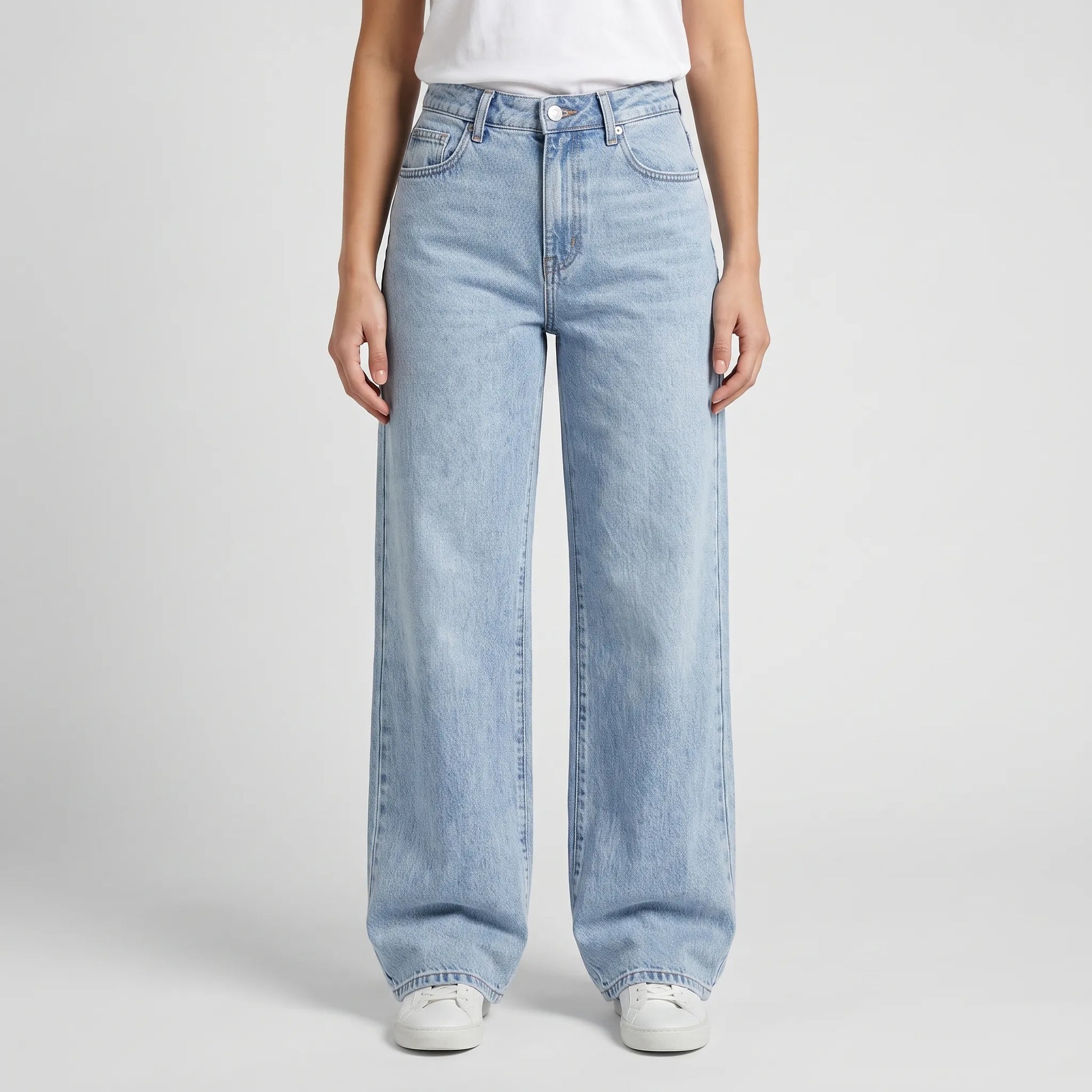 Wide Leg Jeans High Waist -  Ethel