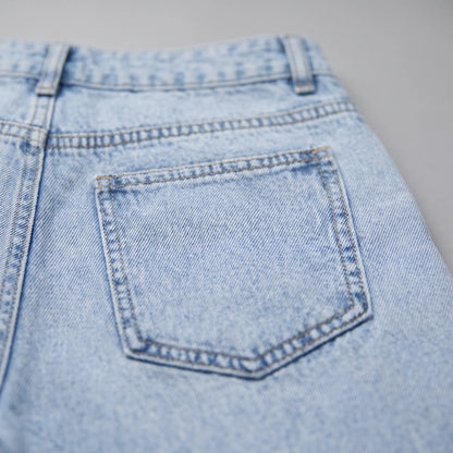 Wide Leg Jeans High Waist -  Ethel