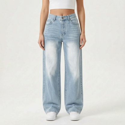 Wide Leg Jeans High Waist -  Ethel