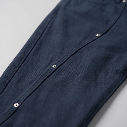 Wide Leg Jeans Mit Nieten -  Victoria