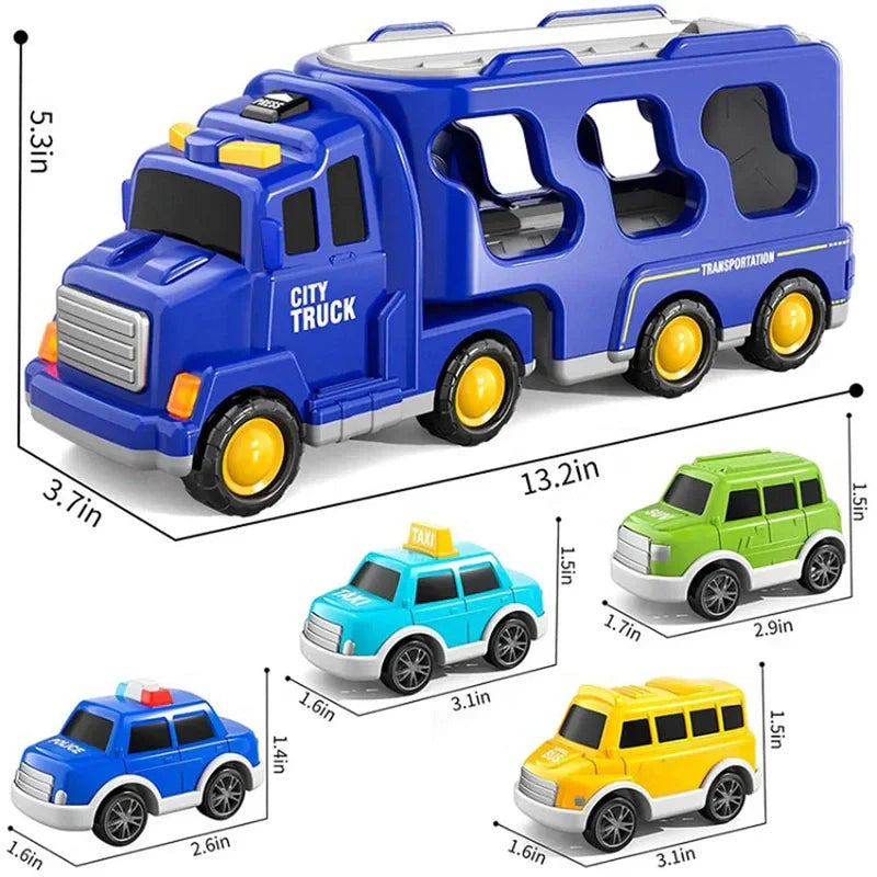 Interaktiver Kinder-Spielzeugtruck mit Licht und Sound – AutoMax Leo