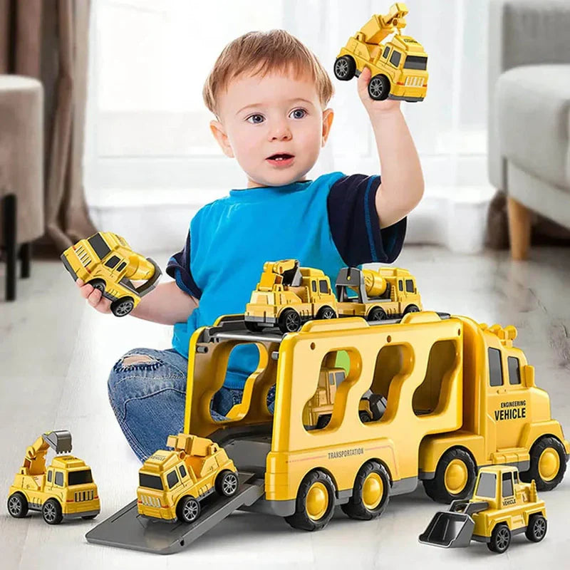 Interaktiver Kinder-Spielzeugtruck mit Licht und Sound – AutoMax Leo