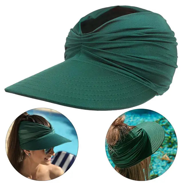 Faltbarer Sonnenhut mit großem Visier und UV-Schutz – Babes