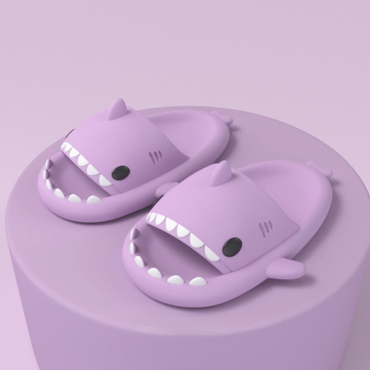 Trendy SoftSteps Sharkies Slipper – Weich, Dämpfend
