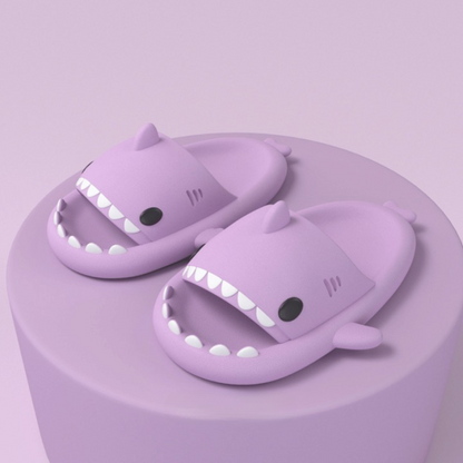 Trendy SoftSteps Sharkies Slipper – Weich, Dämpfend