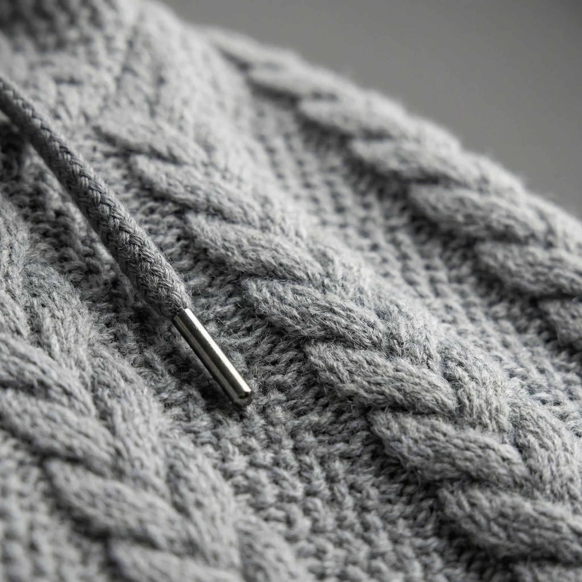 Zopfmuster-Pullover Mit Kapuze - Carlos