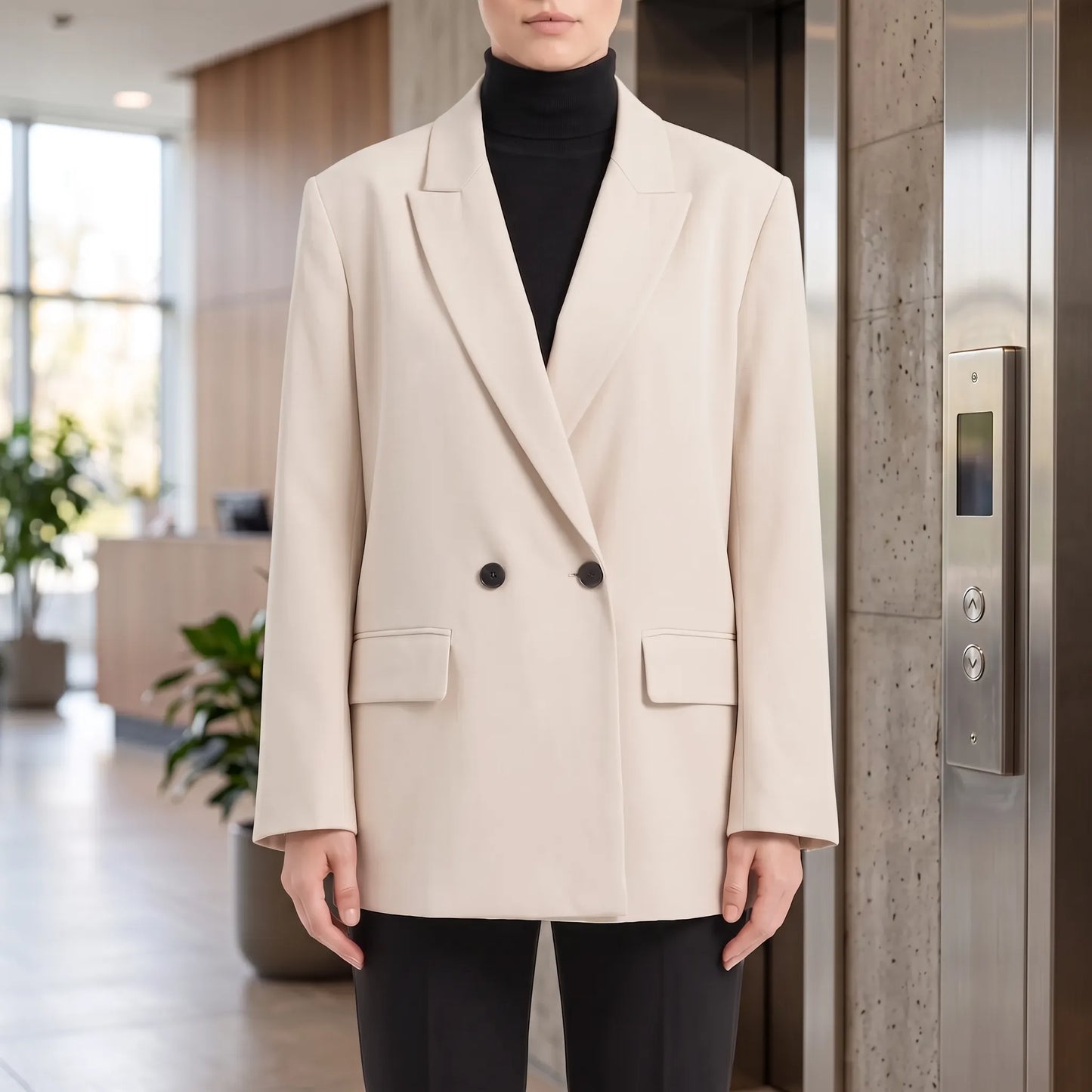 Zweireihiger Blazer -  Claudia