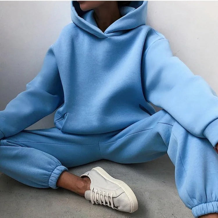 Zweiteiliger Hoodie Set - Sahra