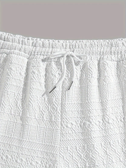 Sommer Shorts Herren Basic Look mit Kordelzug Komfort - Finn