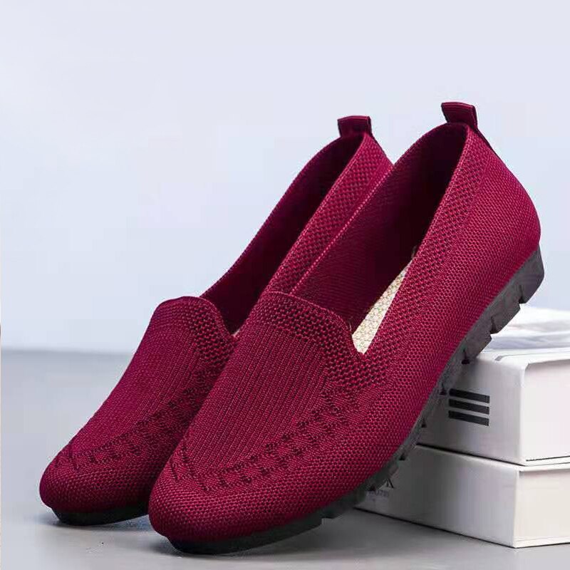 Bequeme & Atmungsaktive Damen Slip-On Herbstschuhe mit Fußgewölbestütze – Leona