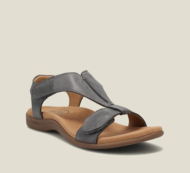 Orthopädische Damen-Sandalen mit Keilabsatz & Komfortsohle – Eleni
