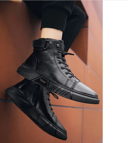 Stilvolle Herrenlederschuhe – Rafael