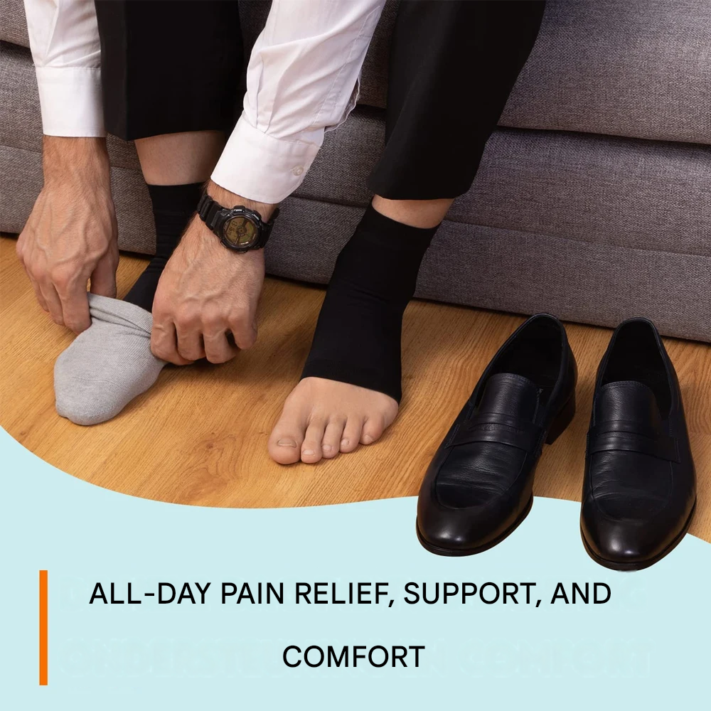 Kompressions-Knöchelsocken für Neuropathie - AnkleSupport Pro
