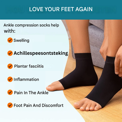 Kompressions-Knöchelsocken für Neuropathie - AnkleSupport Pro